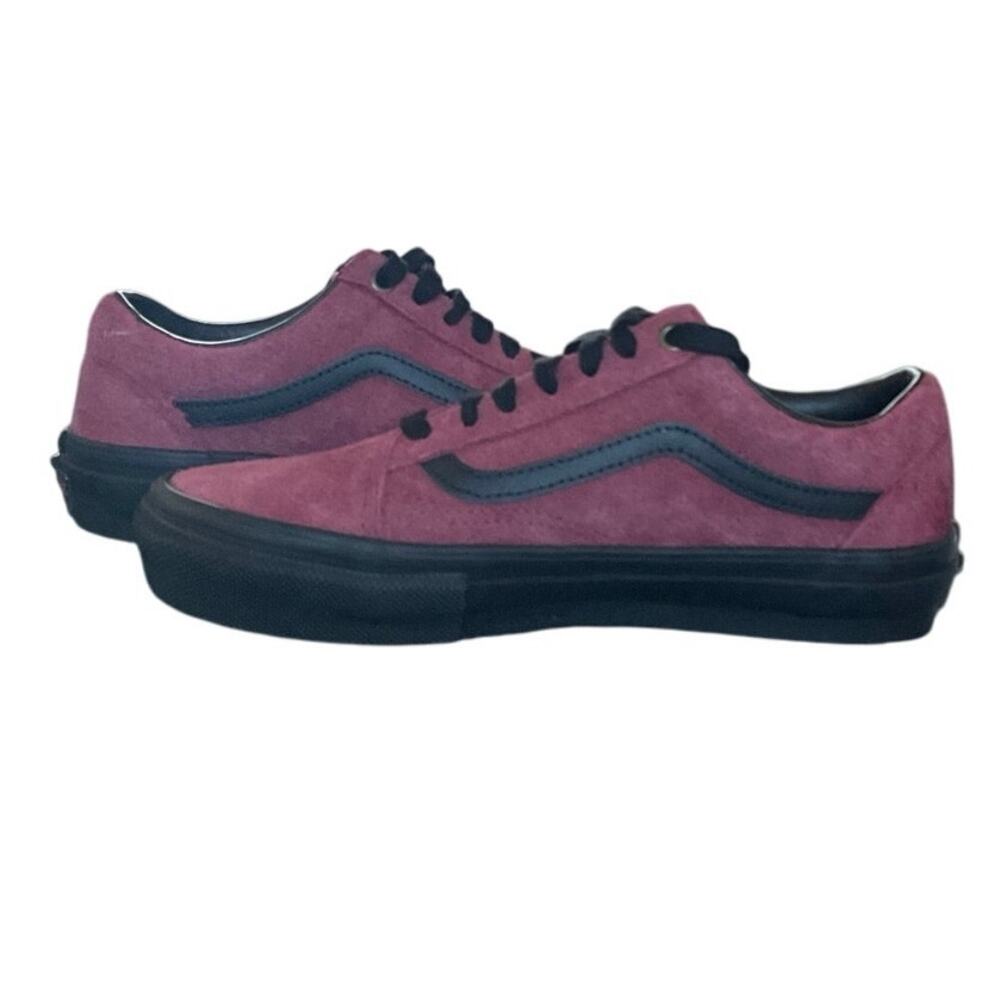Vans Skate Old Skool “Hairy Surde” Burgandy Red Sz 6Men - Picture 4 of 7